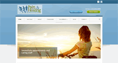 Desktop Screenshot of painandhealing.com