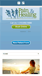 Mobile Screenshot of painandhealing.com